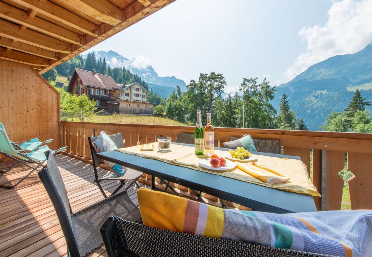 Panoramapark Soleil Chalet A Wengen Dış mekan fotoğraf