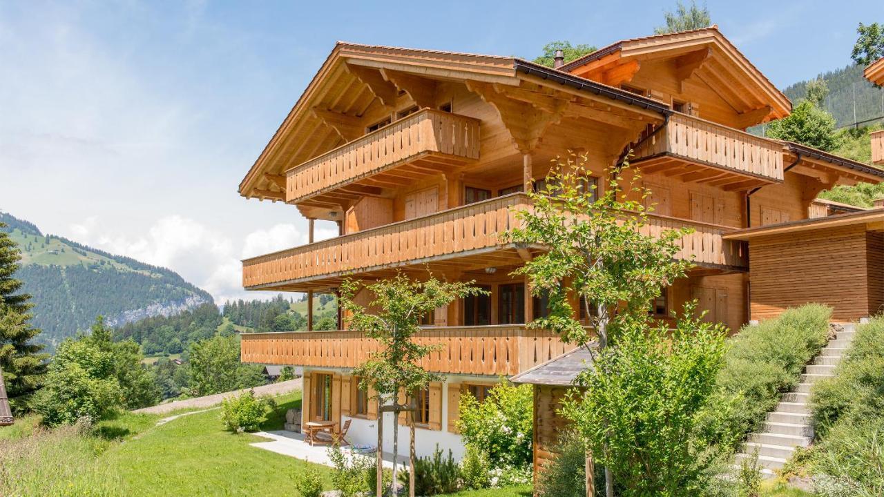 Panoramapark Soleil Chalet A Wengen Dış mekan fotoğraf
