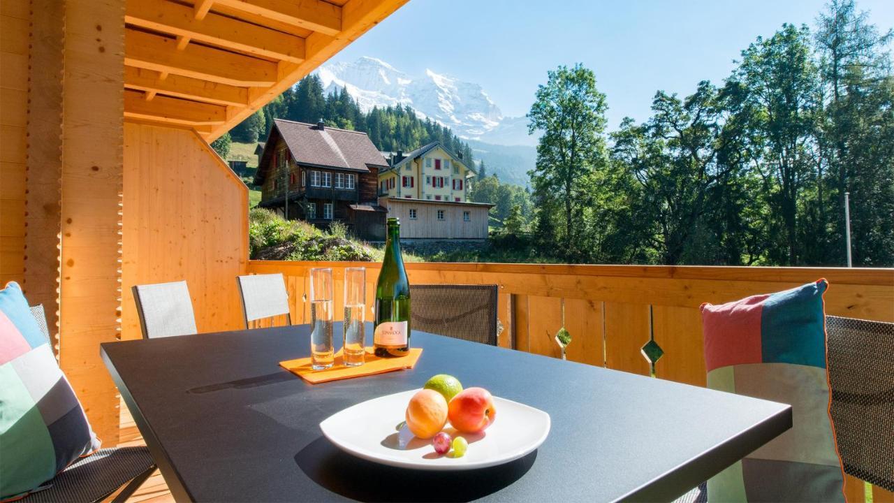 Panoramapark Soleil Chalet A Wengen Dış mekan fotoğraf