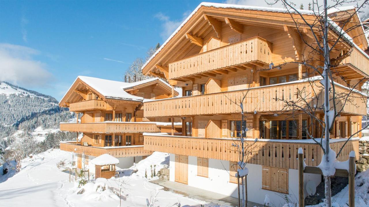 Panoramapark Soleil Chalet A Wengen Dış mekan fotoğraf