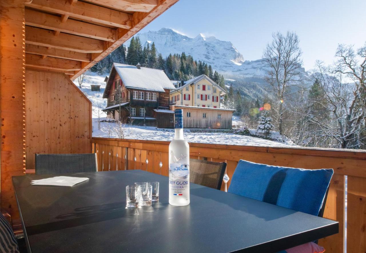 Panoramapark Soleil Chalet A Wengen Dış mekan fotoğraf