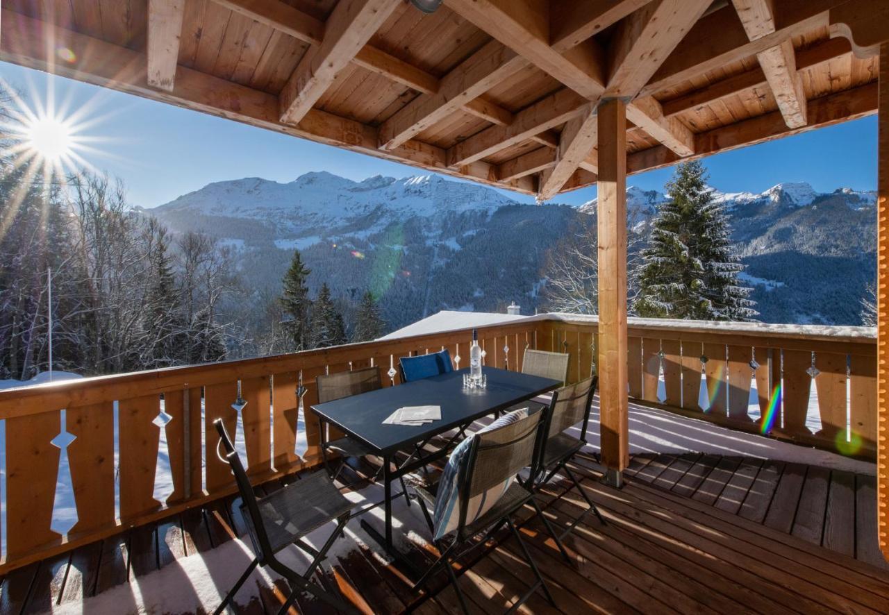 Panoramapark Soleil Chalet A Wengen Dış mekan fotoğraf